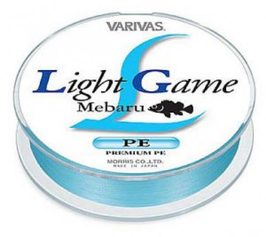 Шнур PE Light Game Mebaru PE, 100 м, #0.3 7lb